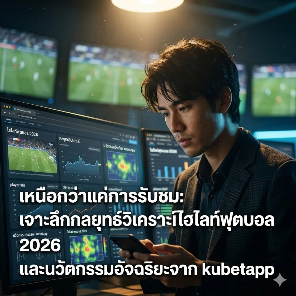 ทำไมแค่ดูไฮไลท์ถึงไม่พอ? เจาะลึก Data Analysis กับ kubetapp