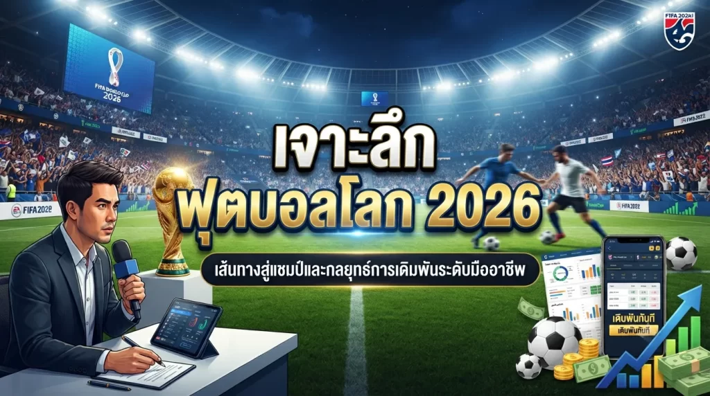 เจาะลึกฟุตบอลโลก 2026: เส้นทางสู่แชมป์และกลยุทธ์การเดิมพันระดับมืออาชีพ
